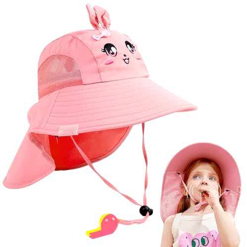 La Mejor Lista de Sombreros y gorras para Niña que Puedes Comprar On-line. 45 Gikoo Sombrero de Sol para Niños, Gorro para el Sol Niño con Malla y Correa Ajustable para la Barbilla, Gorros Playa ala Ancha Plegable Secado Rápido, UV Proteccion UPF 50+ para...