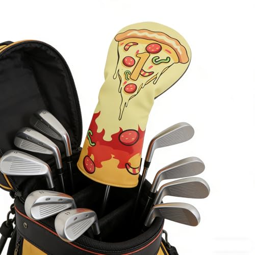Housse de driver de golf pizza originale, le cadeau idéal pour golfeur - 5