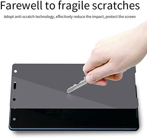 Miniatura 7 de Película suave de privacidad para LG Wing 5G  2 unidades Protector de pantalla antiespía anti-espía película suave protectora para LG WING 5G