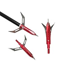 ZSHJGJR 6pcs Punte Per Freccia Da Caccia 100Grains Broadheads Di - Foto 9