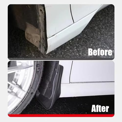 Guardabarros coche para Hyundai Tucson 2015-2020 que resuelven las salpicaduras de barro 4