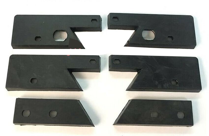 1Set #3 Milling Machine Part Saddle Knee Wiper Palte For BRIDGEPORT MILL Tool