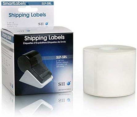 Seiko SLP620/650 2.125 x 4 White Shipping Labels SLP-SRL