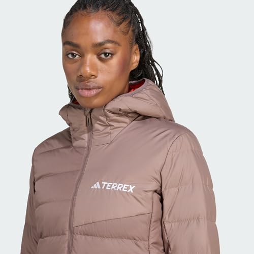 Veste à capuche Terrex Multi Light Down CLIMAWARM contre le vent glacial en montagne - 4