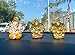 alikiki Hindu God Lord Ganesha Staue - India God Ganesh Idol for Car Dashboard Decor Birthday Gifts for Indian Man Women Home Mandir Temple Pooja Item Diwali Puja Gifts Yoga Room Altar Decor