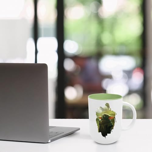 Taza Cappuccino STAR WARS Grogu 16oz Multicolor miniatura 2