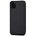 iPhone 11 Pro Max Flip Case Black - CASEZA Dublin PU Leather Case - Premium Vegan Leather Wallet Book Folio Cover for The Original iPhone 11 Pro Max (6.5