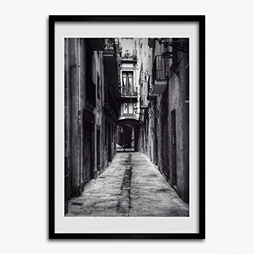 Tableau décoratif Barcelone 50x70 cm de qualité supérieure en MDF