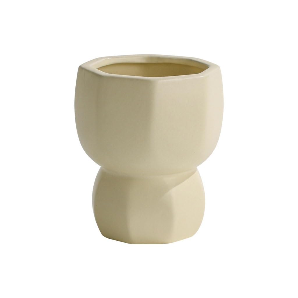 EINES Nordic Home Simplicity Ceramic Vase Creative Entrance Flower Arrangement Hydroponic Ornaments