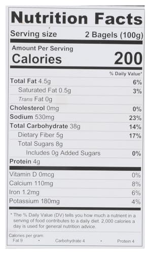 O'Doughs Thins Gluten Free Bagels, Everything, 100 Calorie Bagels, Presliced, 10.58 Ounce [6 Packs] - Thumbnail 3