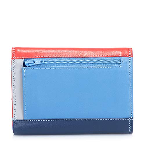 mywalit Double-Flap Wallet Leather Purse | 6 Credit Card Slots | ID Window, Coin Pockets & Pen | Royal | Classy & Compact Accessory for Men & Women | Perfect for Everyday Use4