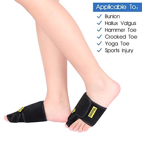 image for Yosoo Health Gear Bunion Corrector, Night Sleep Bunion Relief Protecto