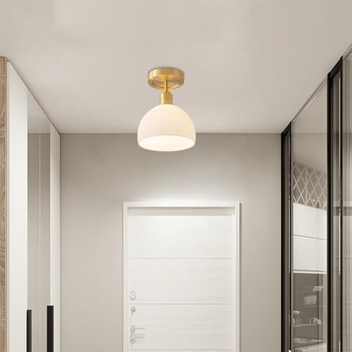 Plafonnier semi-encastré pour plafond bas avec éclairage doux - 2