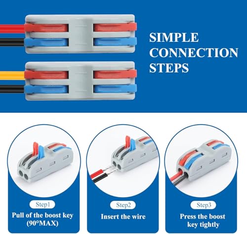 YABOANG DC Konverter 10-60V auf 5V 3A, Spannungswandler 12/24/36/48/60V zu 5V 3A 15W MAX, DC-Wandler Buck 10-60V auf 15W mit wasserdichter Sicherung und Klemmleiste, Abwärtsspannungsregler