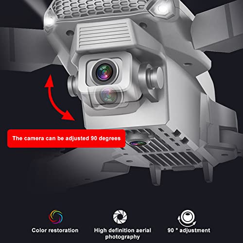 VELIHOME UAV Câmera Dupla Dobrável de Alta Definição Quadricóptero Modelo de Fotografia Aérea Brinqu