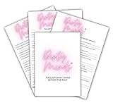 TDC Games Dirty Minds Bachelorette Party Games for Adults, Bridal Shower Games Quiz with Naughty Clues for 25 Guests, Adult Games for Game Night, Couples Games for Adults, Funny Wedding Shower Games