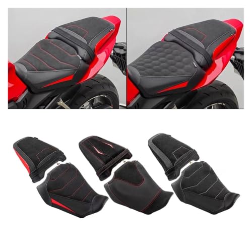 Asiento CB 650R sillín trasero y cojín delantero para moto Honda CBR650R 2019-2023 2