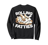 Photo Gallery simpatico gatto rolling fatties felpa Photo Gallery simpatico gatto rolling fatties felpa