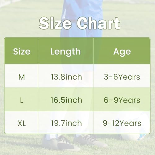 American Trends Kids Toddler Soccer Socks Stripes Uniform Knee High Tube Long Youth Soccer Baseball Socks for Boys Girls3