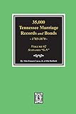 35,000 Tennessee Marriage Records and Bonds 1783-1870, 