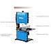 Güde GBS 200S Bandsäge - 230 Volt, 350 Watt, 1500 Umdrehungen pro Minute, 900 Meter pro Minute Bandgeschwindigkeit, Schnittleistung 50 bis 80 Millimeter je nach Winkel, Schnittlänge 200 Millimeter