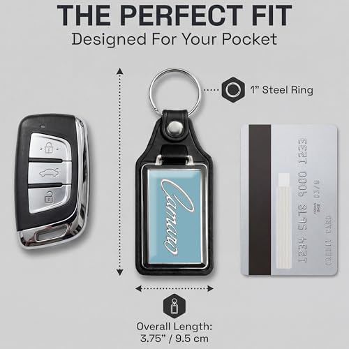 Image of Brotherhood Car Key Chain for Camaro - Classic Models Keychain for Men and Women Gift Key Ring - -