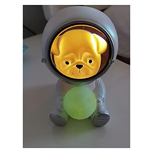 Galaxy Guard Astronaut Night Light, Starry Sky Animal Atmosphere Night Light, Lämplig för Sovrum Bedside Dekorativ bordslampa
