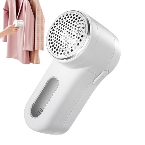Mppchhn Quitapelusas Y Afeitadora De Tejidos - 3W Eléctrico Silencioso Removedor De Pelusas,Quitapelusas Portátil para Suéteres Y Prendas,para Limpieza Y Eliminación En Ropa, Alfombra, Manta, Sofá,