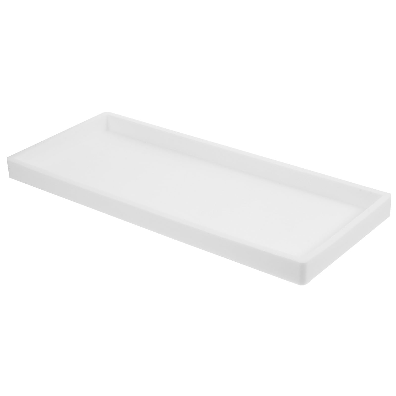 Bandeja de silicona para evitar caídas Toyvian organizador antideslizante rectangular claro