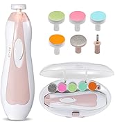 haakaa Baby Nail Trimmer Electric Baby Nail File Kit Baby Nail Care Set