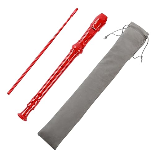 SUPVOX Children's 8-hole Clarinet Beginner Wind Instrument Boys and Girls Recorder Velvet Bag Professional Abs Material