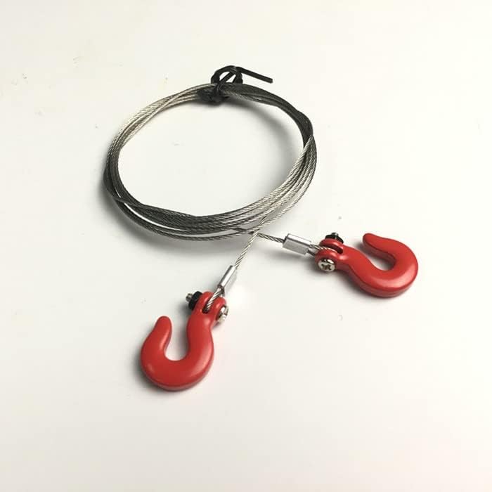 rc Part Cable Traction Rope Hook for Crawler car D90 TRAXS X-maX SCX10 SCX10-2 120cm