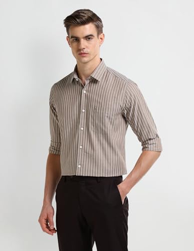 Image of Arrow Men's Solid Slim Fit Shirt