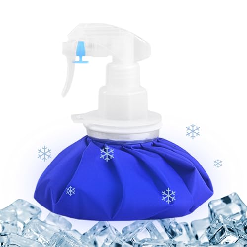 Bolsa De Hielo Reutilizable - Compresa Fría Impermeable Para Agua Caliente | Almacenamiento Portátil Para Congelador Con Protección Antifugas Y Alivio De Molestias En Rodillas, Tobillos Y Frente