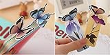 Elife 20 pcs Butterfly Bookmark Decoration