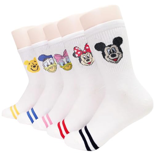 Mayyatt Animation Character Crew Socks