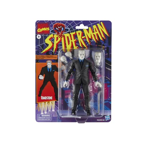 Marvel Legends Series Tombstone Comics Action Figure, Black, Gray - Image 2