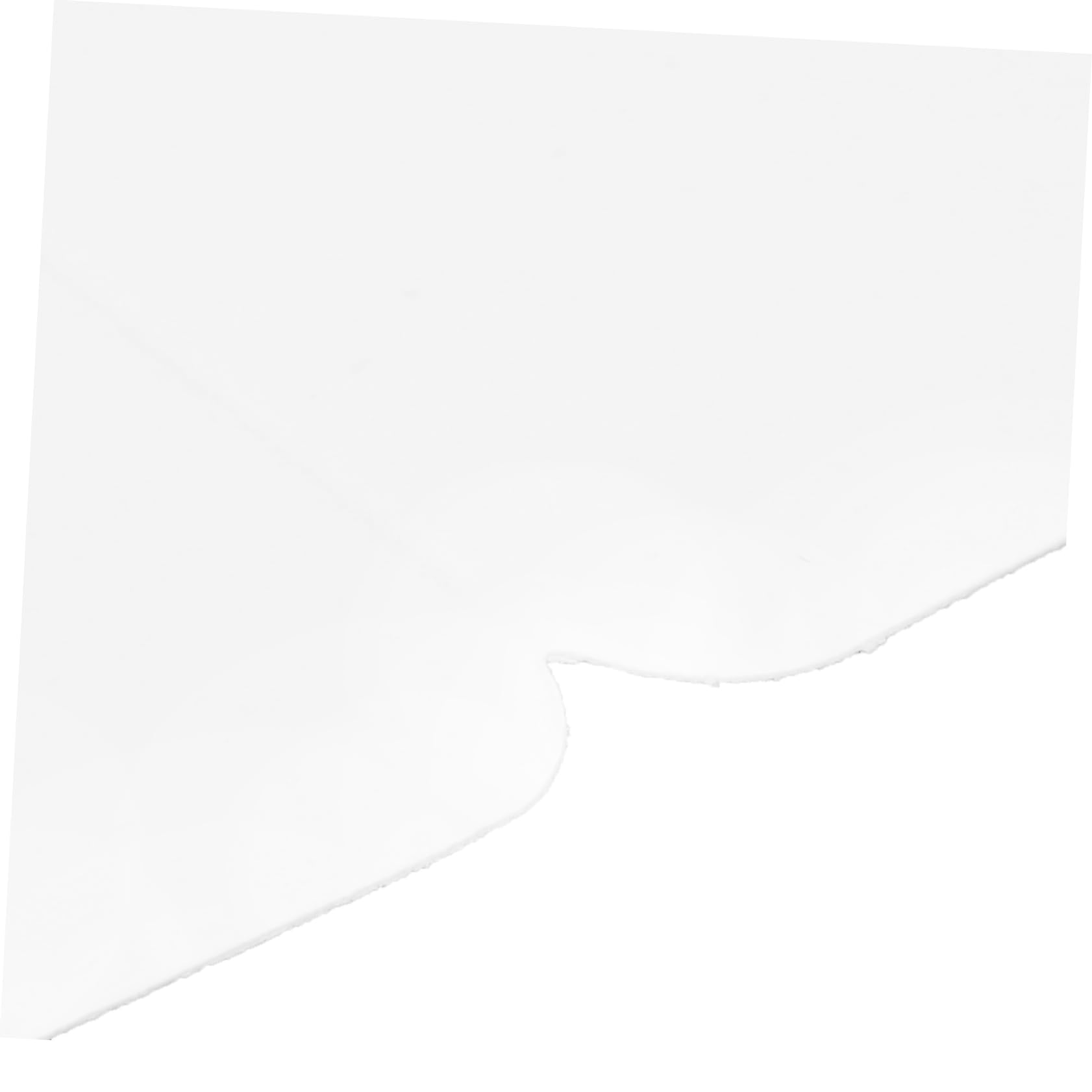 Tarjetas de Agradecimiento Plegables en Blanco, 100 Unidades de Papel