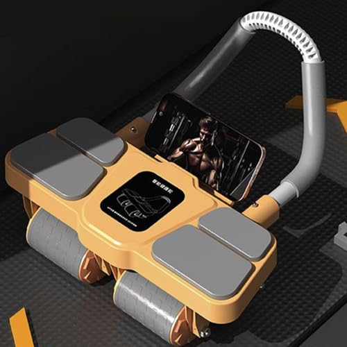 Rueda abdominal AB Roller con Rebound Auto para entrenar el abdomen sin dolor de espalda 3