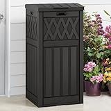 DWVO 33 Gallon Outdoor Trash...