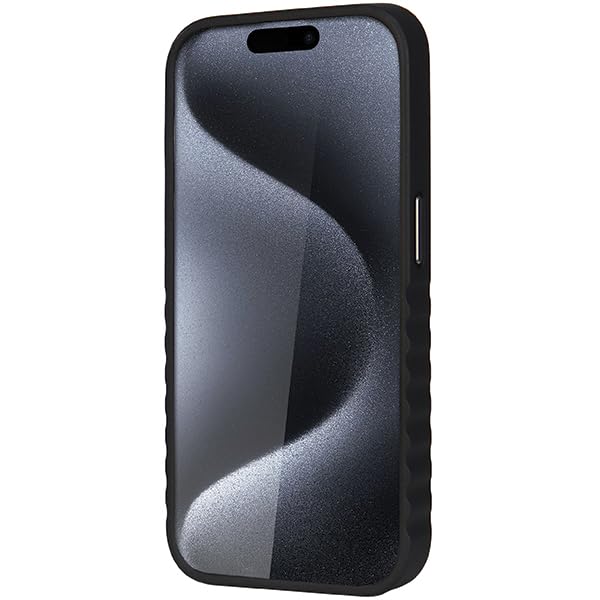 Audi Étui en Cuir synthétique pour iPhone 15 Pro 6,1" Marron Rigide AU-TPUPCMIP15P-GT/D3-BN