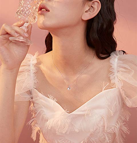 Cute Pig Pendant Necklace 925 Sterling Silver Love Heart Necklaces for Women Nickle Free Animal Pet Adjustable Link Chain Dainty Jewelry for Daughter Niece3