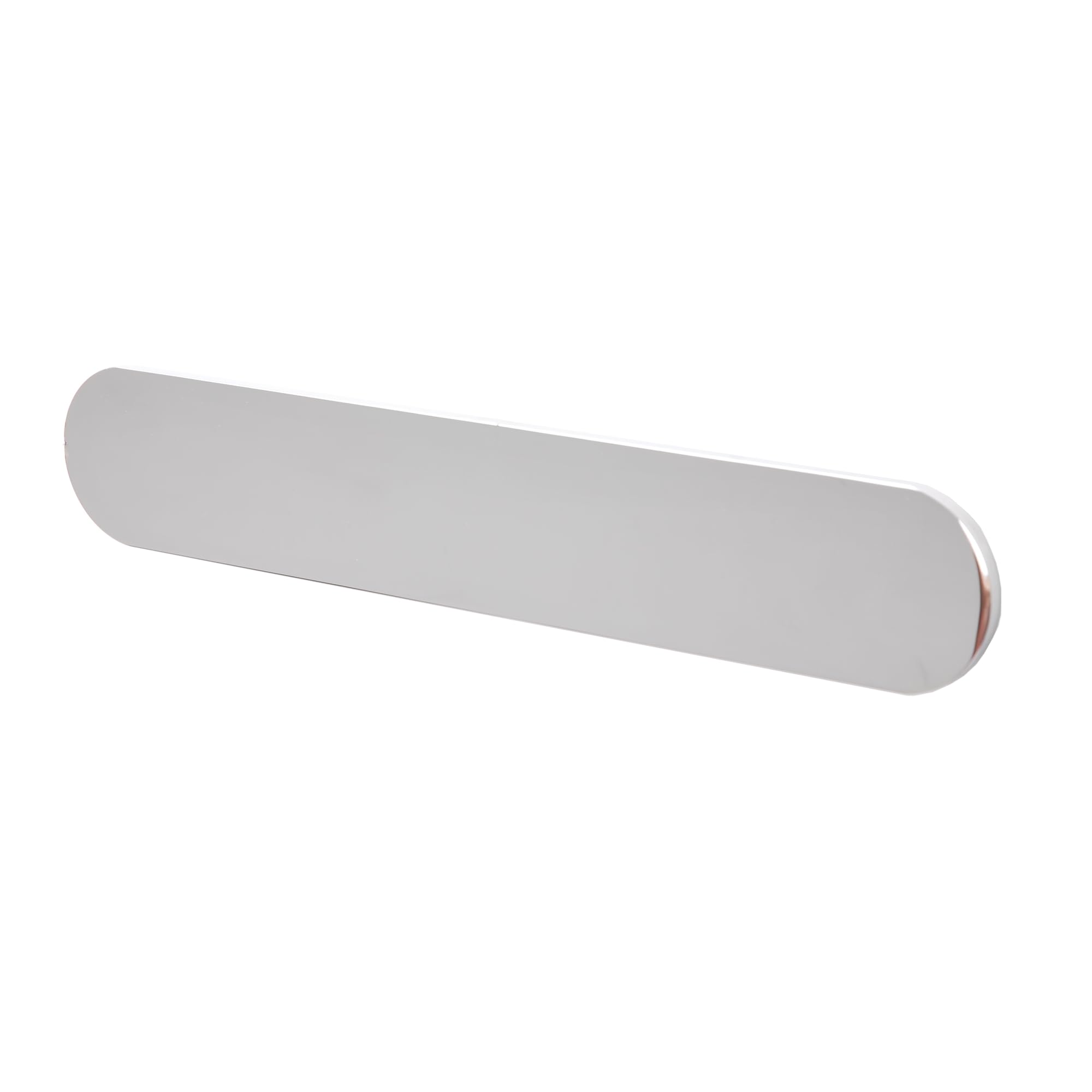 Decoranddecor Istra Modern Kitchen Cupboard Handles – Oval Aluminium Cabinet Pulls for Wardrobes, Drawers, Dressers – Available in Matt Black, Satin Nickel & Polished Chrome
