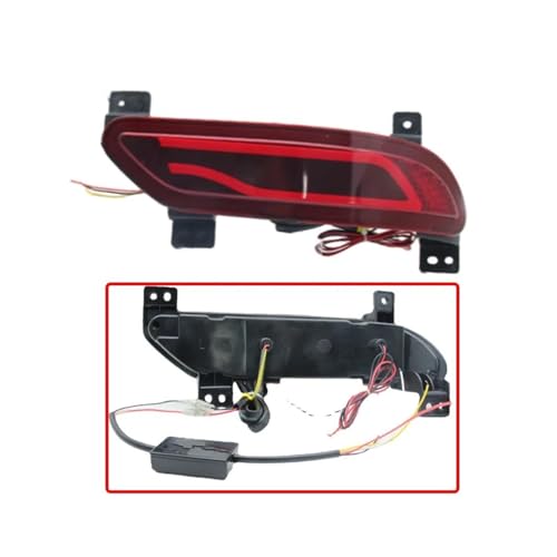 Feu stop arrière LED pour Chevy Captiva 2014-2019 et clignotant dynamique de rétroviseur