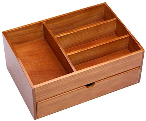 Preisvergleich Produktbild MENG Aufbewahrungsbox Auslage Lagerung kosmetische Speicher Handgefertigte Holz Desktop-Massivholz-Kosmetik-Aufbewahr... Verschiedenes Schmuck Retro Büroraum Multifunktionale / große Kapazität