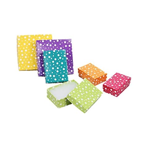 Multi-Colour Polka Dot Gift Boxes by 888 Display USA Cover