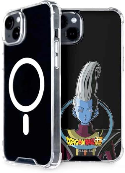 Vista 13 de Skinit Funda para teléfono compatible con MagSafe iPhone 15, diseño oficial de Dragon Ball Super Group Blanco - DBZSPR03