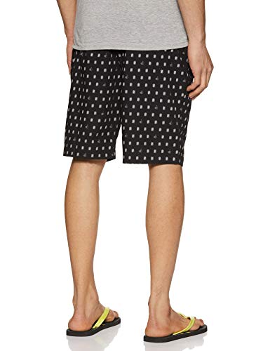 Image of Jockey Men's Regular Fit Cotton Shorts (9005 Black Print11 L)