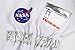 Neilyoshop NASA Pilot Costume Kids Astronaut Costume for Boys Girls Space Pretend Dress Up Cosplay Birthday Gifts Halloween