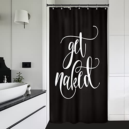 Weihnachtlicher Duschvorhang 183x183 Cm - Wasserdicht Aus Polyester, Mit Festlichen Motiven, Inkl. 12 Haken